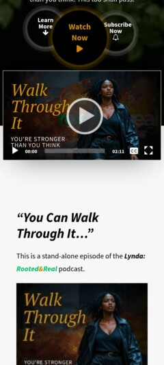 Lynda: Rooted&Real - Screenshot 4